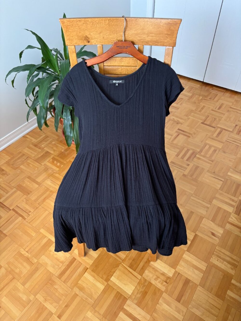 Rip Curl Premium Surf Short Sleeve Dress – Black, XS